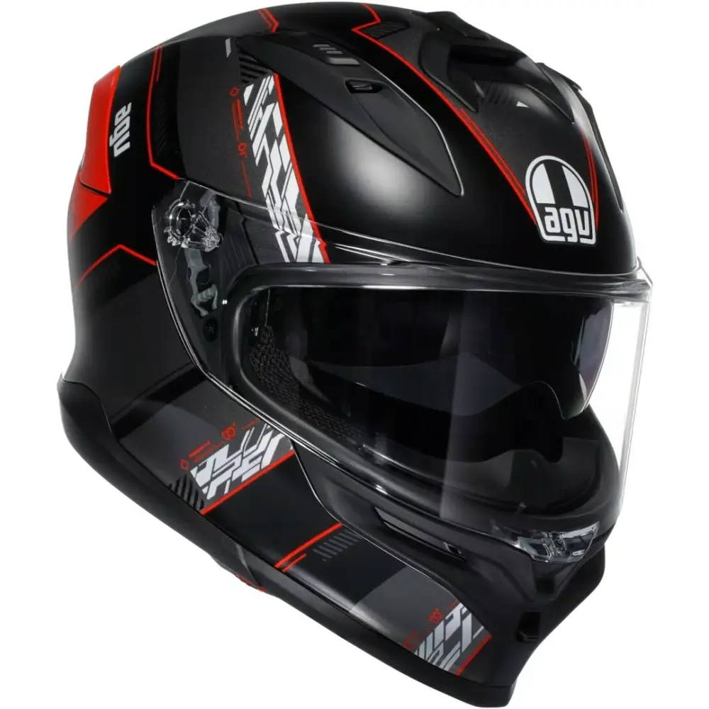Casco AGV K7 Kyber Matte Black/Red