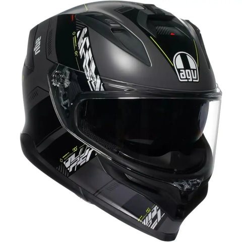 Casco AGV K7 Kyber Matte Gray/Yellow Fluo