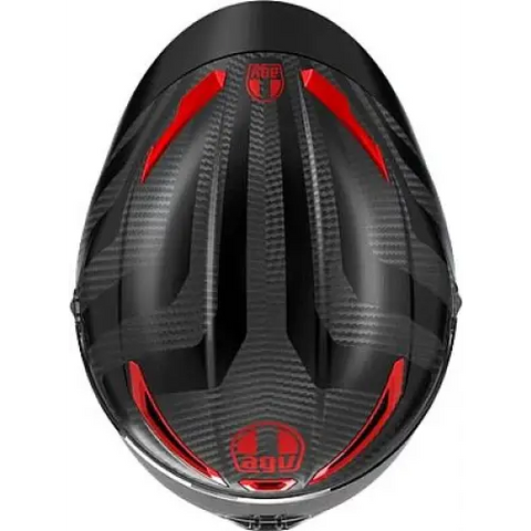 Casco AGV Pista GP RR Intrepido Matt Carbon/Black/Red
