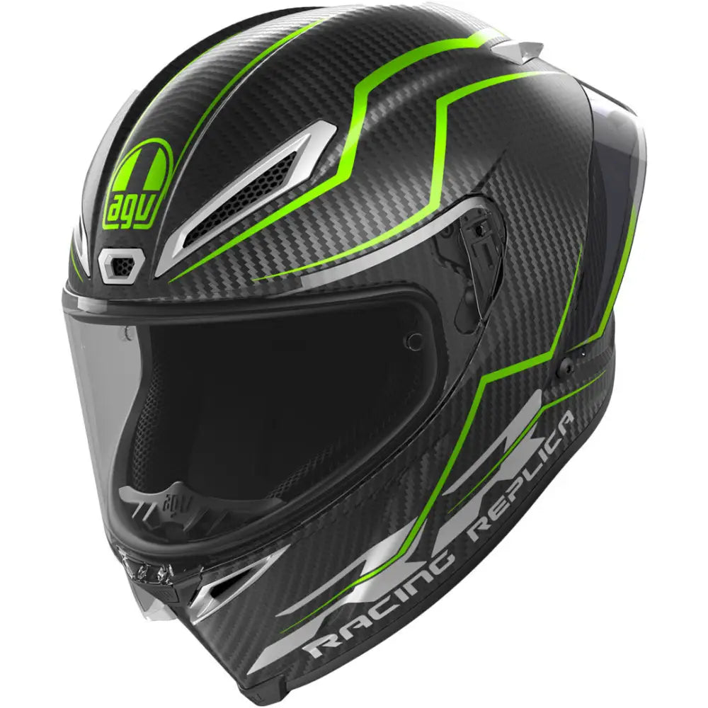 Casco AGV Pista GP RR Performante Carbon Lime