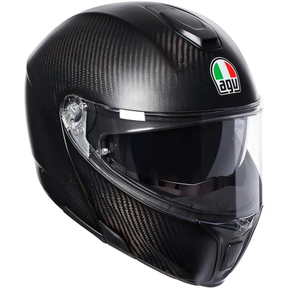 Casco AGV Sportmodular Matt Carbon Solid (Talla S)