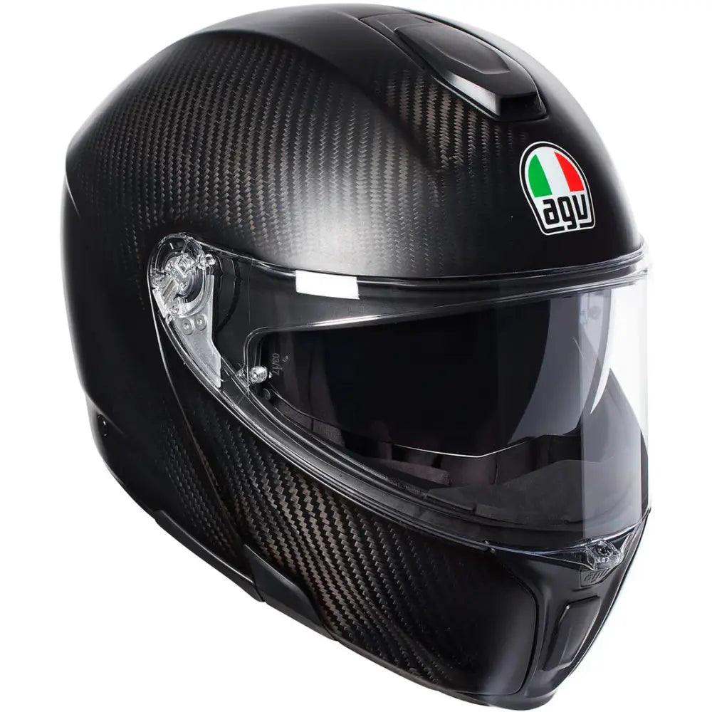 Casco AGV Sportmodular Matt Carbon Solid (Talla S)