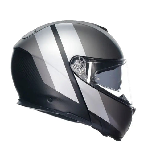 Casco AGV Sportmodular Overlay Matt Gray/Black