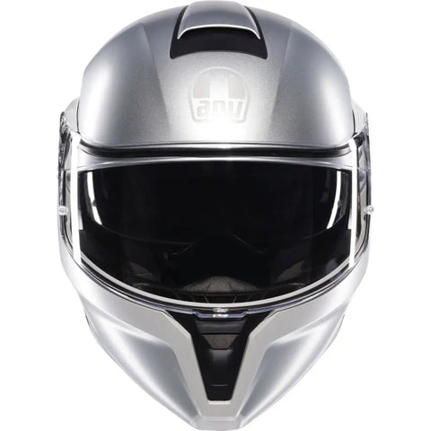 Casco AGV Streetmodular Levico Matt Silver/Light Grey