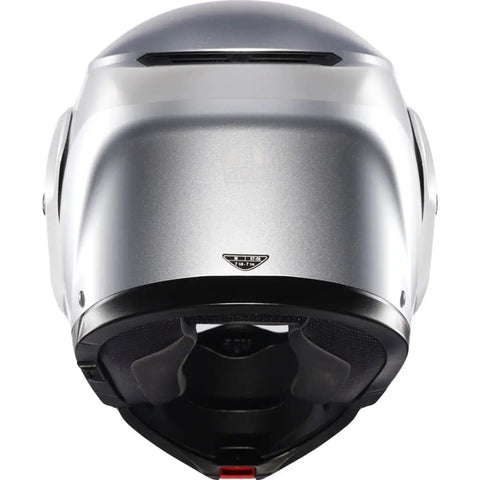 Casco AGV Streetmodular Levico Matt Silver/Light Grey
