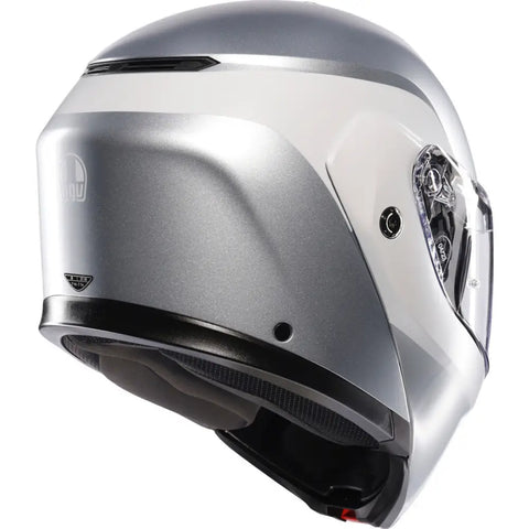 Casco AGV Streetmodular Levico Matt Silver/Light Grey