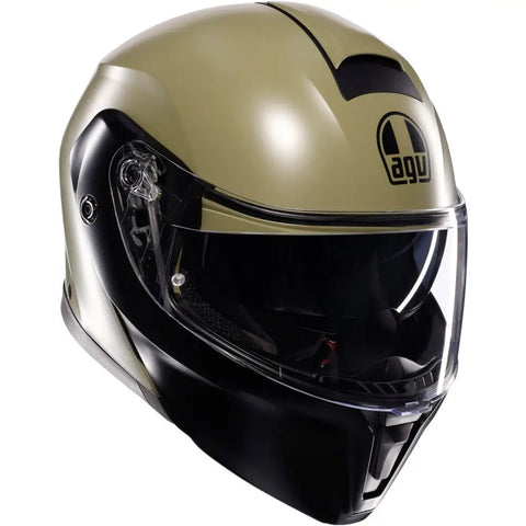 Casco AGV Streetmodular Olive/Black