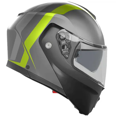 Casco AGV Streetmodular Resia Grey Matt/Yellow