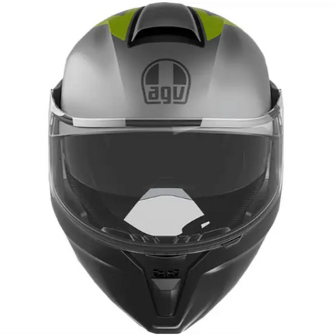 Casco AGV Streetmodular Resia Grey Matt/Yellow