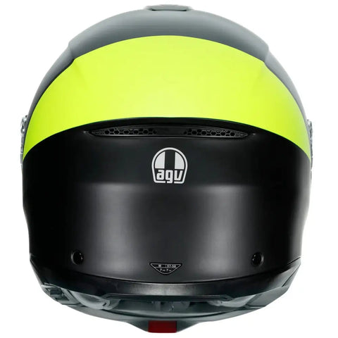 Casco AGV Tourmodular Balance Matt Black/Fluo Yellow/Gray