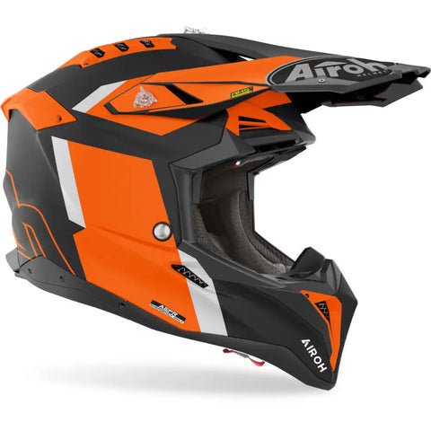 Casco Airoh Aviator 3 Glory Orange Matt