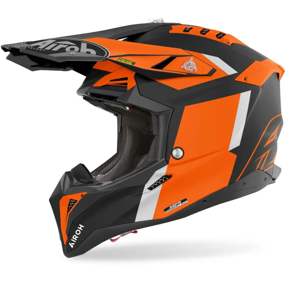 Casco Airoh Aviator 3 Glory Orange Matt