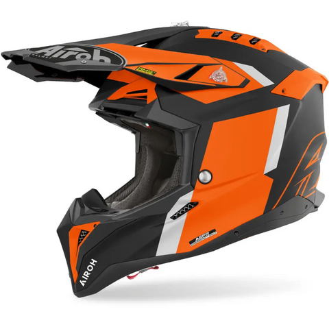 Casco Airoh Aviator 3 Glory Orange Matt