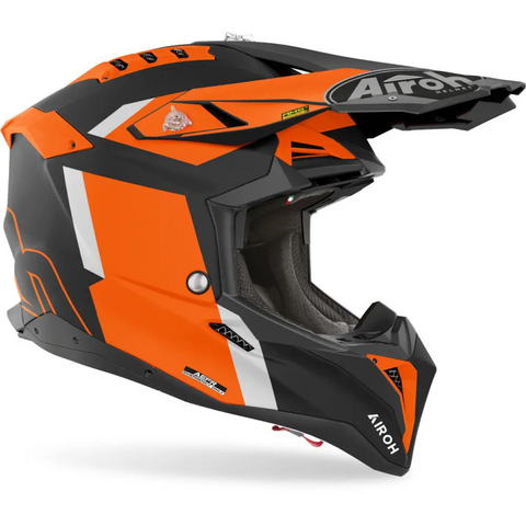 Casco Airoh Aviator 3 Glory Orange Matt