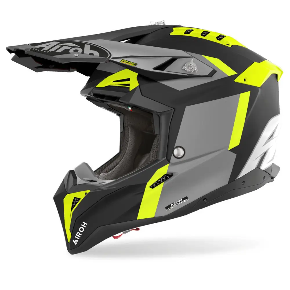 Casco Airoh Aviator 3 Glory Yellow Matt