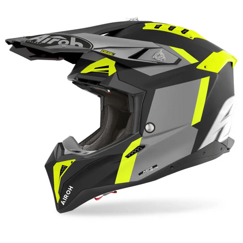 Casco Airoh Aviator 3 Glory Yellow Matt