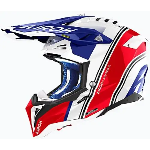 Casco Airoh Aviator 3 Hima Red Gloss