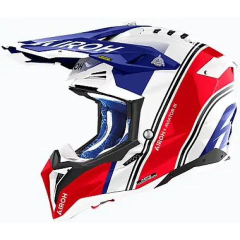 Casco Airoh Aviator 3 Hima Red Gloss