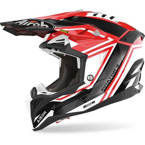 Casco Airoh Aviator 3 League Red Gloss