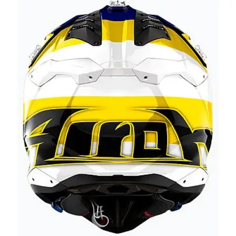 Casco Airoh Aviator 3 Monarch Blue/Yellow Gloss