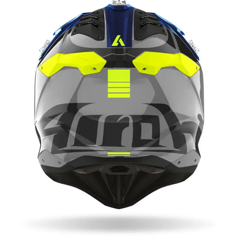 Casco Airoh Aviator 3 Push Blue Gloss