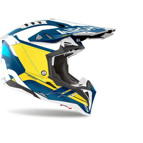 Casco Airoh Aviator 3 Saber Blue Matt