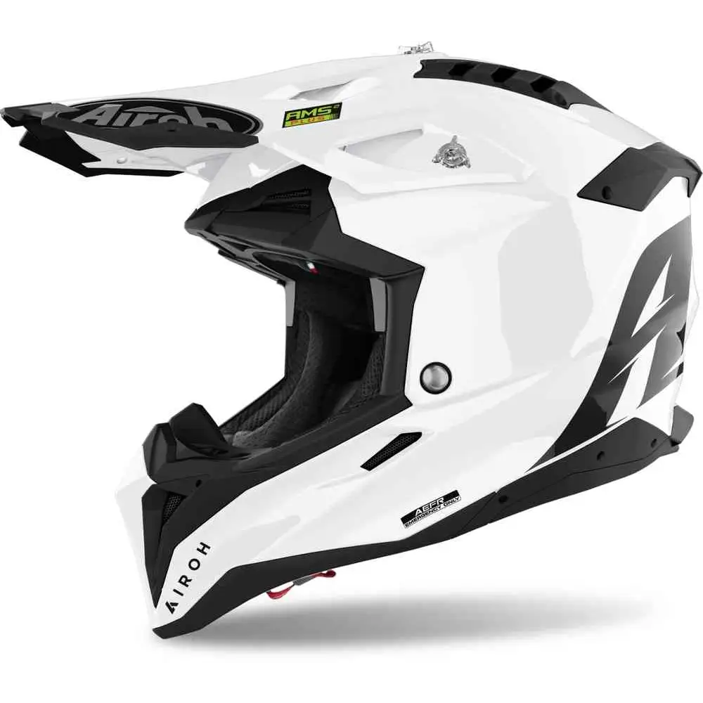 Casco Airoh Aviator 3 White ECE 22.06