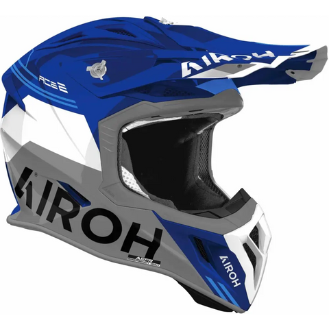Casco Airoh Aviator Ace 2 Fury Blue Gloss