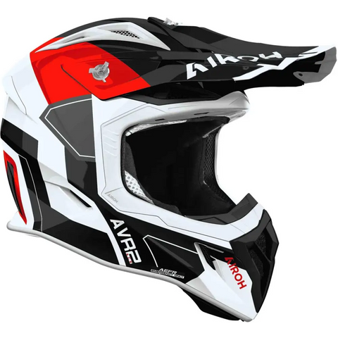 Casco Airoh Aviator Ace 2 Shield Red Gloss