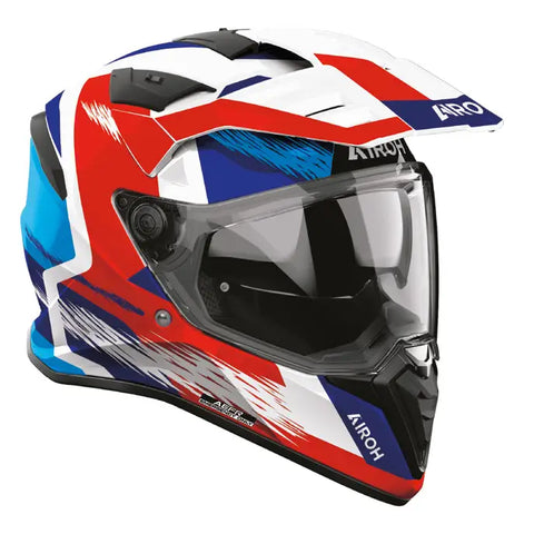 Casco Airoh Badx-X Airspeed Blue/Red