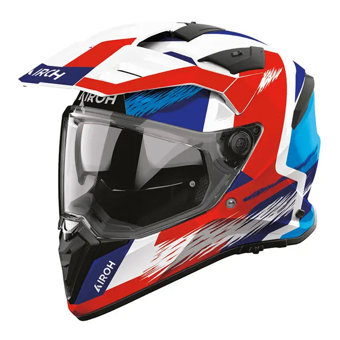 Casco Airoh Badx-X Airspeed Blue/Red