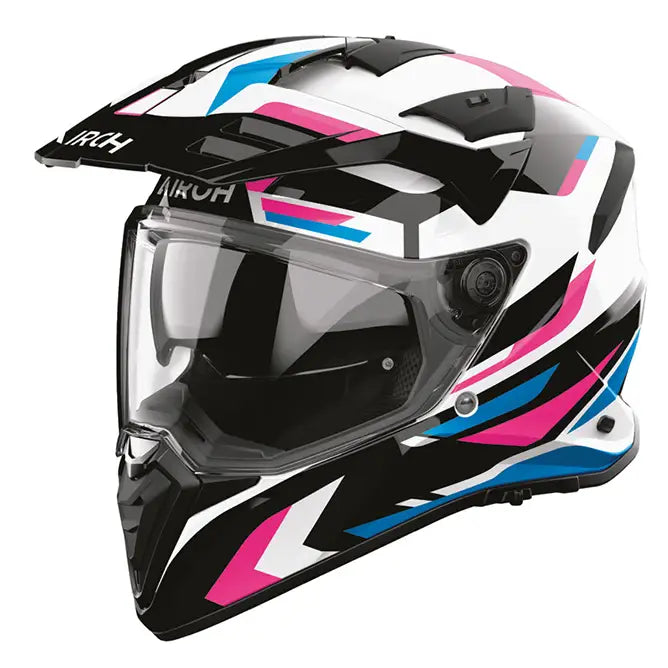 Casco Airoh Badx-X Glitch Pink