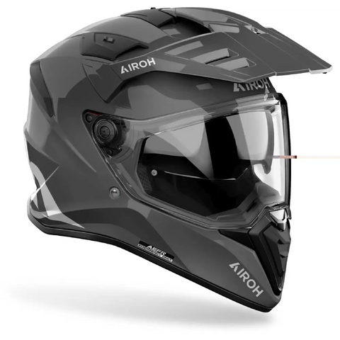 Casco Airoh Bandit Color Dark Grey Gloss