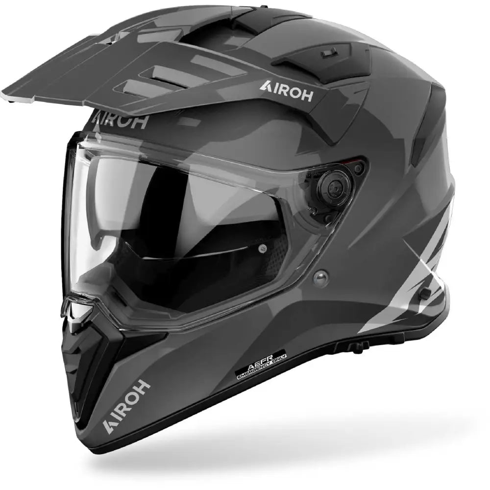 Casco Airoh Bandit Color Dark Grey Gloss