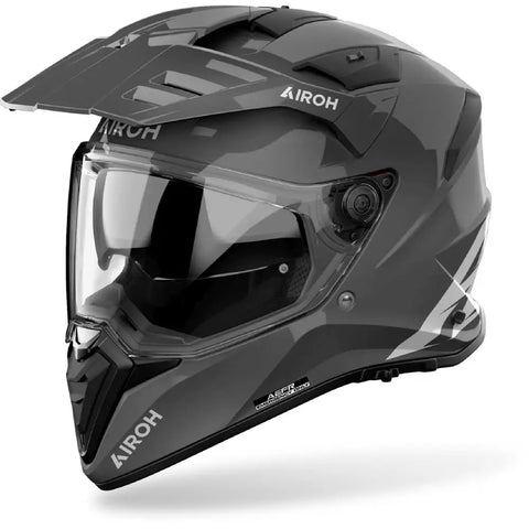 Casco Airoh Bandit Color Dark Grey Gloss