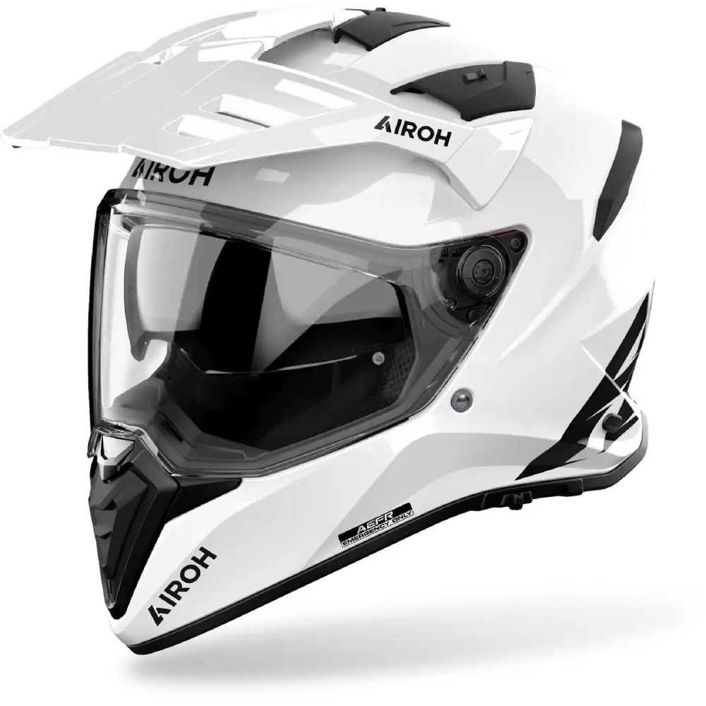 Casco Airoh Bandit Color White Gloss