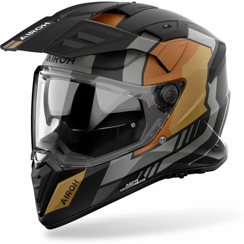 Casco Airoh Bandit Horn Gold Matt