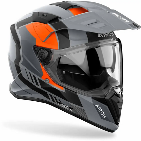 Casco Airoh Bandit Horn Orange Matt