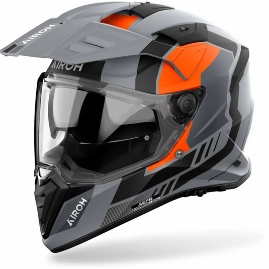 Casco Airoh Bandit Horn Orange Matt