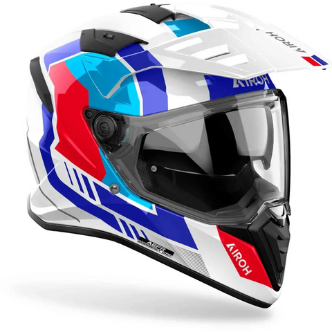 Casco Airoh Bandit Horn White Gloss