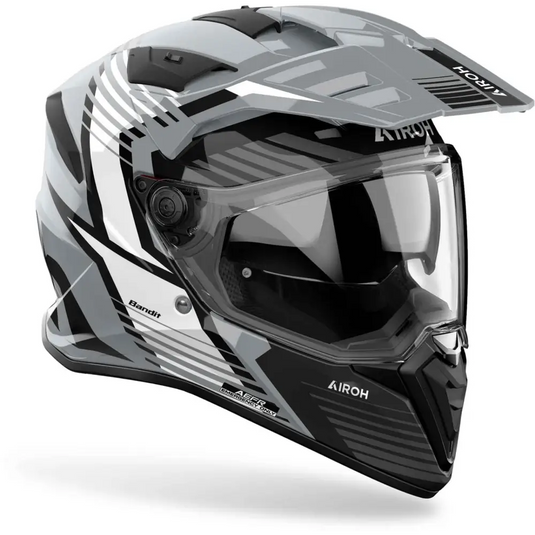 Casco Airoh Bandit Spicy Grey Gloss