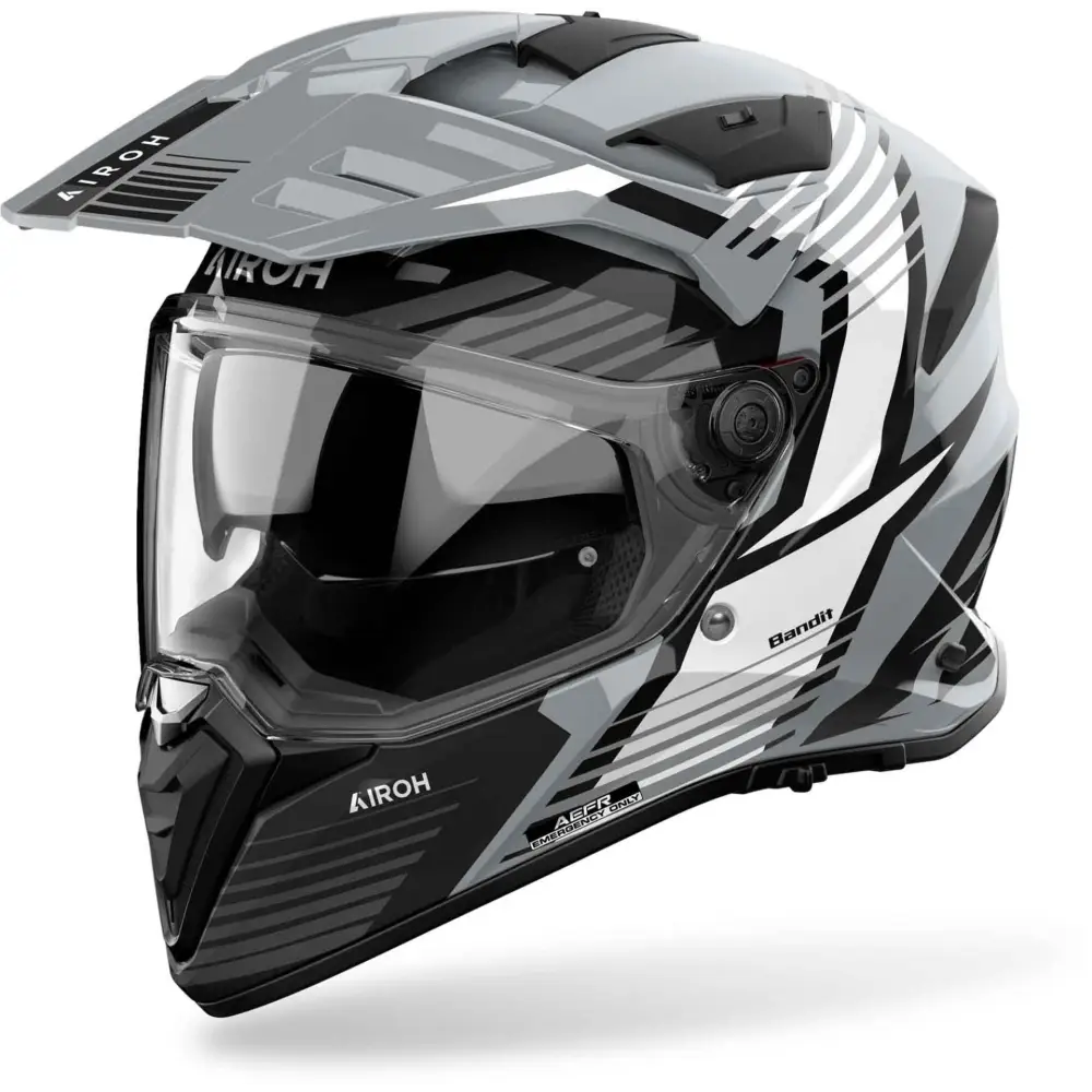 Casco Airoh Bandit Spicy Grey Gloss
