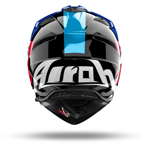 Casco Airoh Bandit Tune Blue/Red Gloss