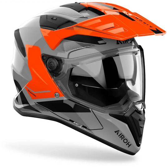 Casco Airoh Bandit Tune Orange Gloss