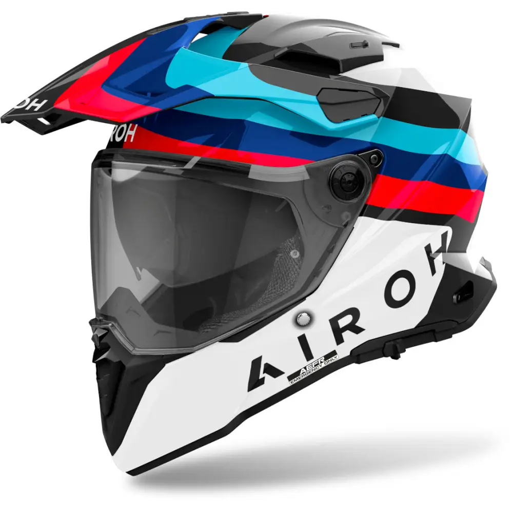 Casco Airoh Commander 2 Doom Black Gloss