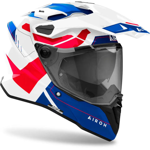 Casco Airoh Commander 2 Reveal Blue/Red Gloss