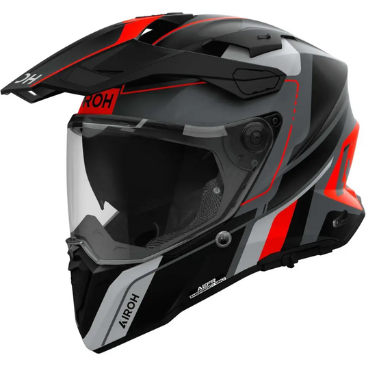 Casco Airoh Commander 2 Skip Orange Matt