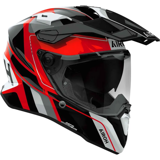 Casco Airoh Commander 2 Skip Red Gloss