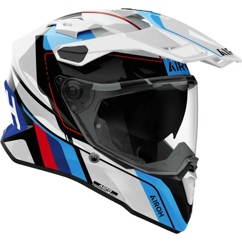 Casco Airoh Commander 2 Skip White/Red Gloss