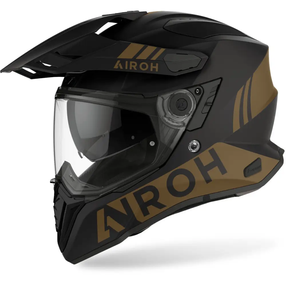 Casco Airoh Commander Gold Matt